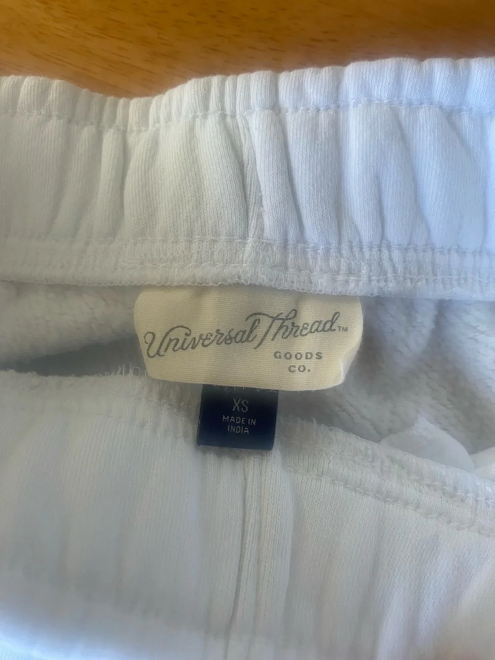 Universal Thread High Rise White Athletic Drawstring Shorts - Picture 2 of 10